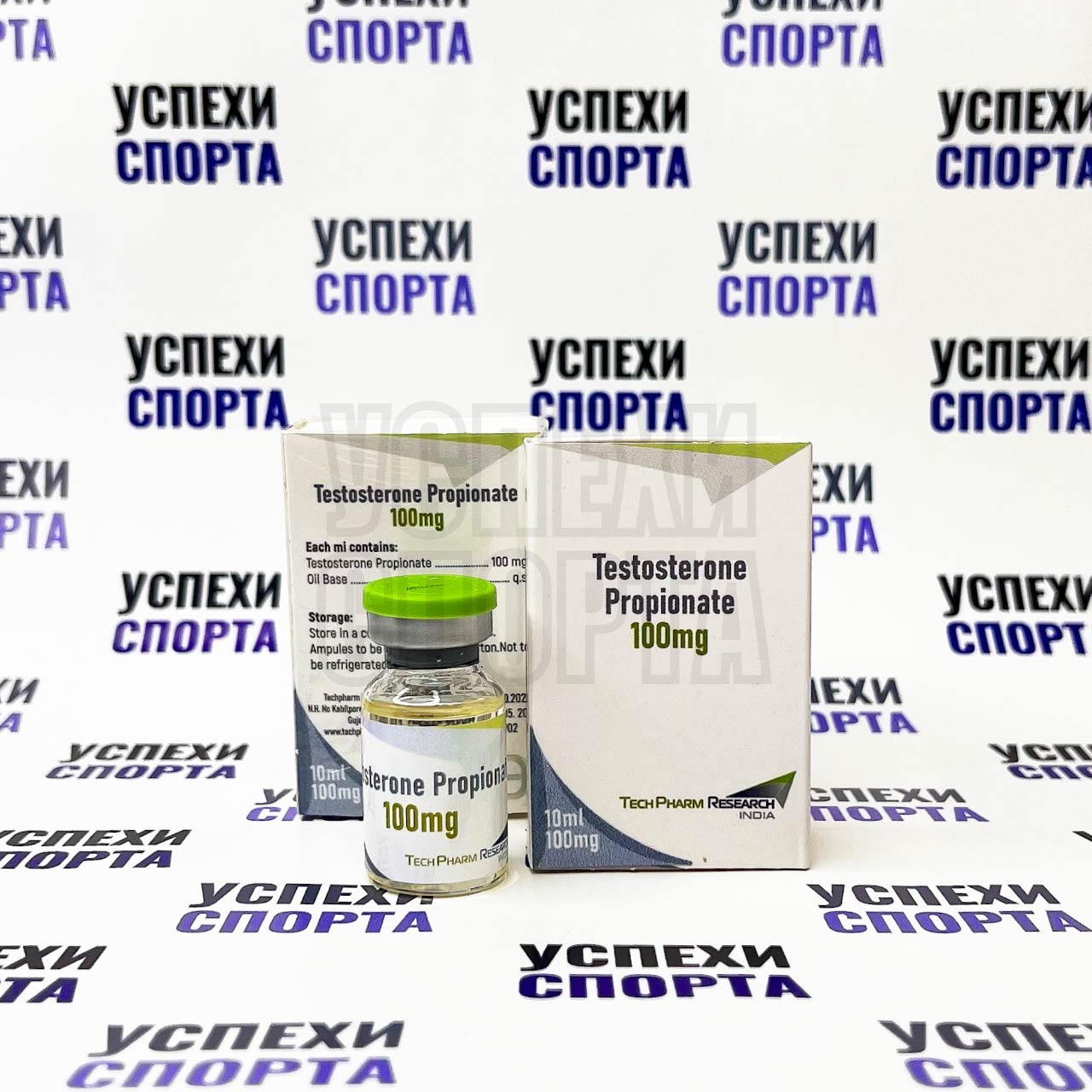 TechPharm / Testosterone Propionate-100 (Тестостерон Пропионат 100mg/10ml)